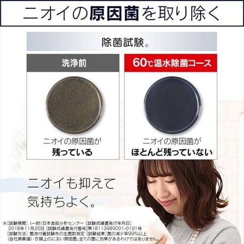 ドラム式洗濯機 8.0kg ホワイト HD81AR-W H572484FO ドラム式洗濯機 8.0kg ホワイト HD81AR-W H572484FO