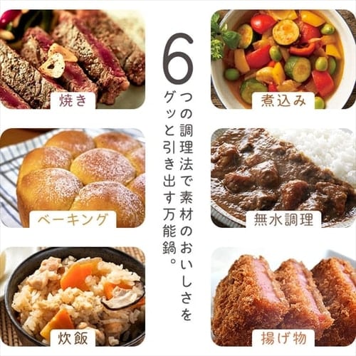 鋳鉄鍋20cm CTP-20 ホワイト H574125 │アイリスプラザ│アイリスオーヤマ公式通販サイト