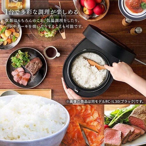生活家電 炊飯器 IHジャー炊飯器 3合 RC-IL30 全2色