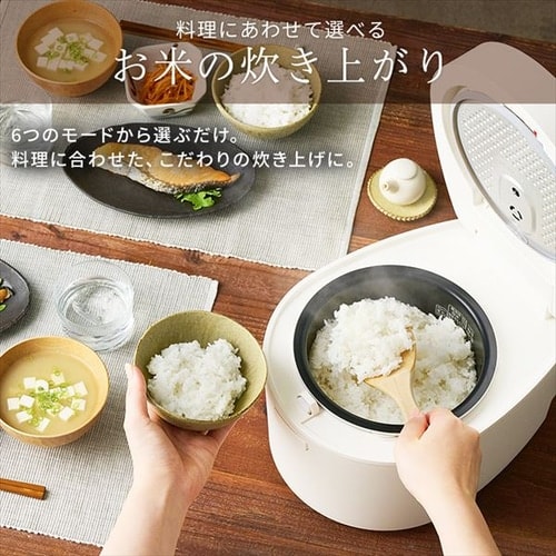 生活家電 炊飯器 IHジャー炊飯器 3合 RC-IL30 全2色