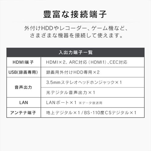 Google Chromecast クロームキャストセット 液晶テレビ 40Ｖ型 LT-40D420W ホワイト 1915245 │アイリスプラザ│ アイリスオーヤマ公式通販サイト