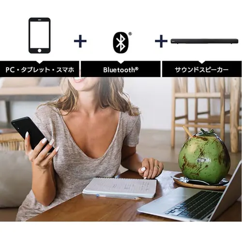 TEhXs[J[ Bluetooth 2.1ch IHT-S201 ubN_14