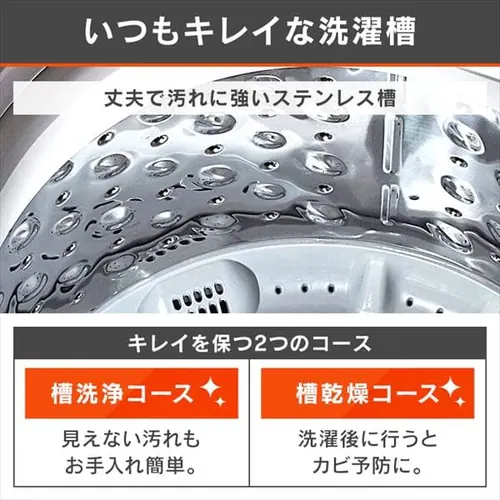 @ 6kg ԒZk[h KXgbv l炵 IAW-T605BL-B ubN_13