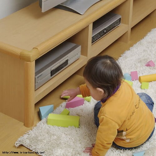９０cm＋９０cm＋Ｖ型（Ｌサイズ）》コーナーガードクッション Hセット ビーチ(木目) H889296  │アイリスプラザ│アイリスオーヤマ公式通販サイト