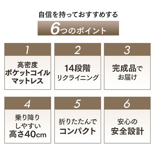 アイリスオーヤマ　14段階折りたたみベッド　OTB-PSN 短期間使用 楽天市場】ベッド 折りたたみ 14段階リクライニング キャスター付き