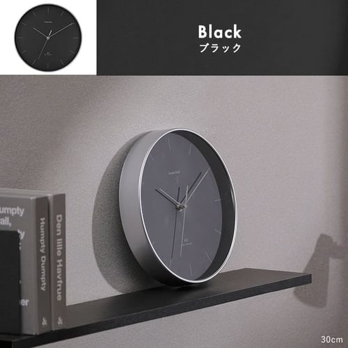 ＩＲＩＳ １００８７７ 壁掛け電波時計 ブラック ACR01-30-B ACR0130B 【10個セット】 アイリスオーヤマ（株）  【メーカー取寄】 ブランドサイト通販