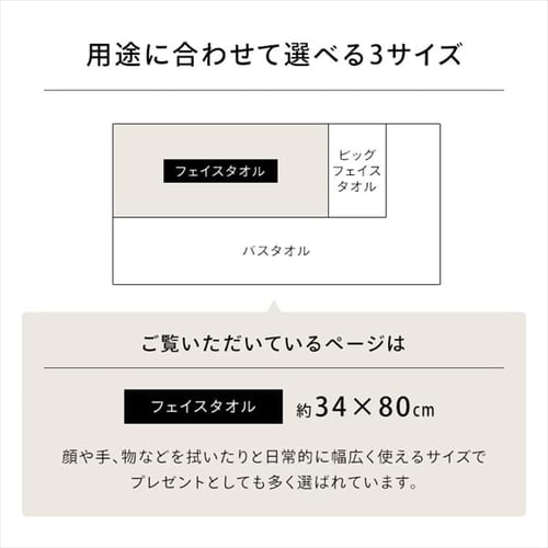 2枚セット】今治製 フェイスタオル FT-2 ホワイト K103946 │アイリス