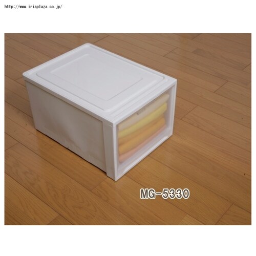 収納ケース クローゼット 引き出し ロングチェスト ホワイト