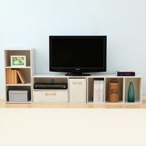 モジュールボックス MDB-3S オフホワイト K250470 │アイリスオーヤマ