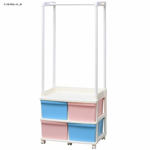 キッズチェストハンガー KCH-6214A パープル／ピンク K228431 │アイリスプラザ│アイリスオーヤマ公式通販サイト