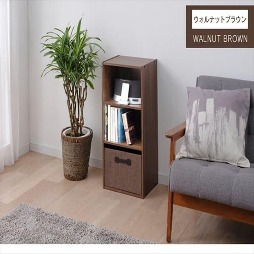モジュールボックス可動棚 MDB-3K ウォルナットブラウン K250469