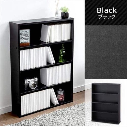 本棚　2個セット　コミックラック　オフホワイト　木製 ぼん家具 本棚 2段 A4 2列収納 カラーボックス 横置き コミック