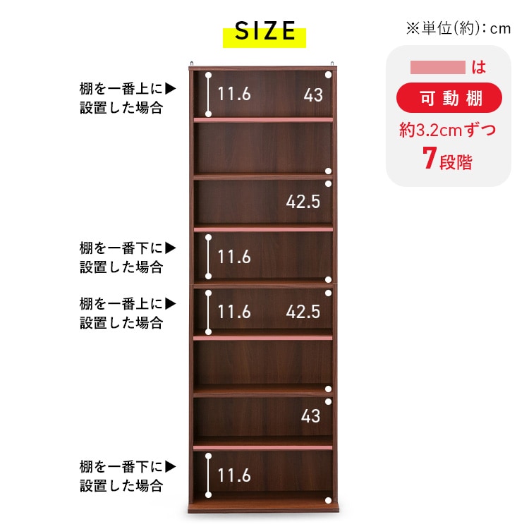 コミックラック ハイタイプ CORK-1860 全5色 K285060F │アイリス