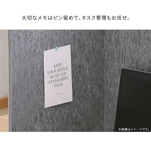 IRIS OHYAMA パソコンデスク デスク 引き出し デスクパーテーション