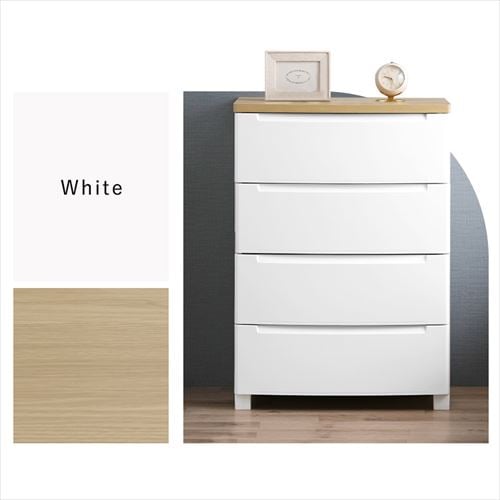 11％OFF】チェスト 4段 ほこりが入りにくい 収納ボックス ウッド