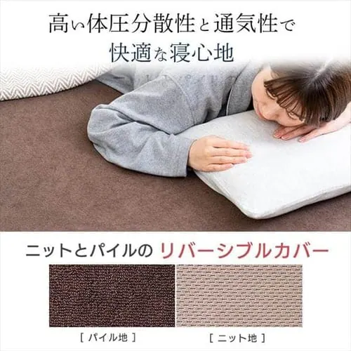 マットレス ダブル 高反発 厚さ4cm ウレタン リバーシブルカバー MAKK4-D_3