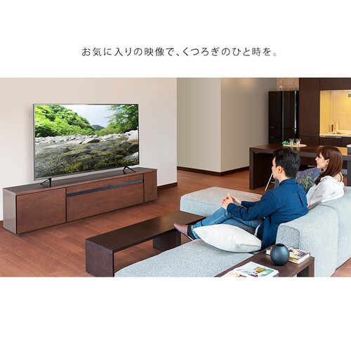再再再..販 アイリスオーヤマ IRIS 【】 【個人宅不可】 ボックステレビ台 アッパータイプ ガラス扉付 145サイズ ブラック  BTS-GD145UF [H021401]