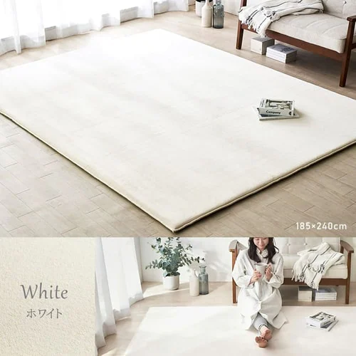 ラ・クッションラグ マイクロムートンタイプ ACRM-1824 ホワイト_15