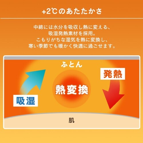 掛け布団 セミダブル 吸湿発熱 洗濯可 収納袋付き K102130