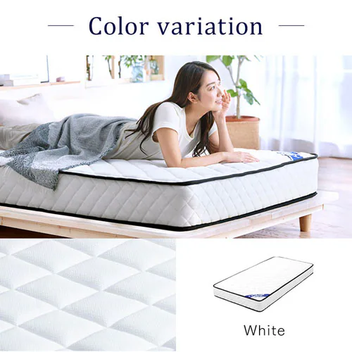 マットレス シングル ポケットコイル 厚さ20cm ブラック PMTS20N-S Sheep_15