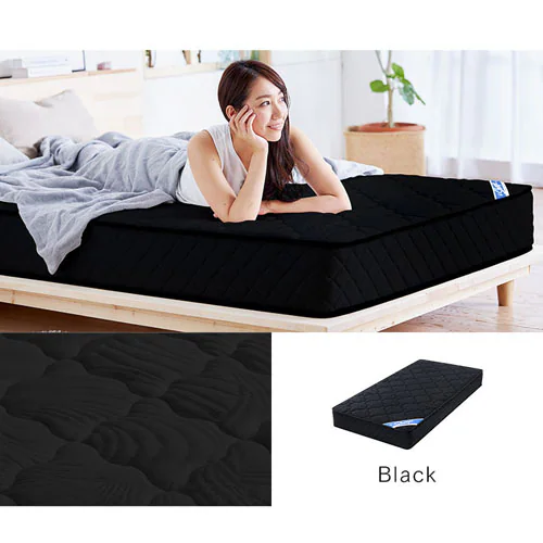 マットレス シングル ポケットコイル 厚さ20cm ブラック PMTS20N-S Sheep_16