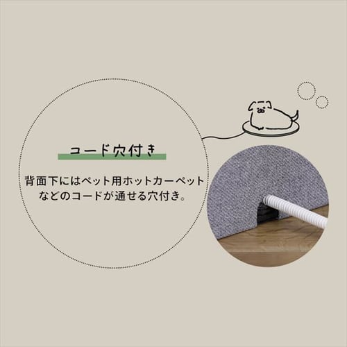 ペットハウス グレー ホワイト(ベージュ) RMペットハウス RFM-HSN40 グレー P105762 │アイリスオーヤマ