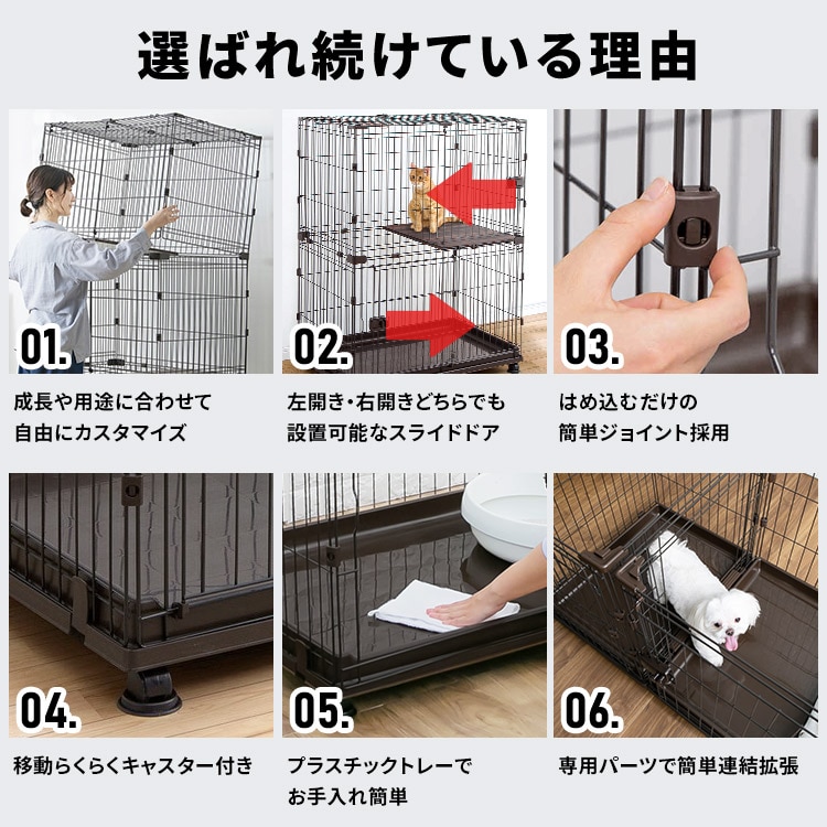 コンビネーションサークル にゃんこ向け 2段セット P-CS-932V