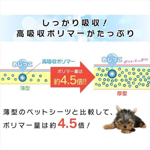 400枚入】【厚型】ペットシーツ ワイド 【ネット限定】 1901816 │アイリスプラザ│アイリスオーヤマ公式通販サイト
