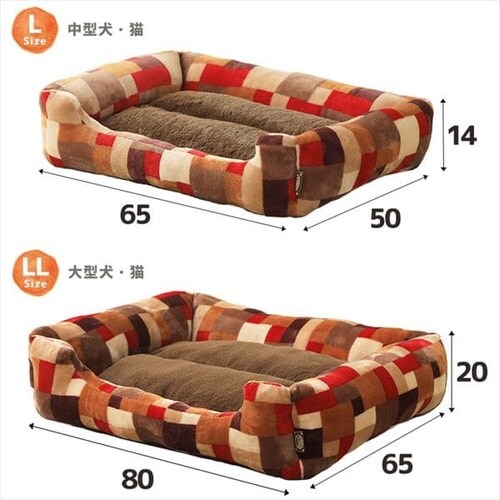 ペットソファベッド角形 3Lサイズ 全2色_8