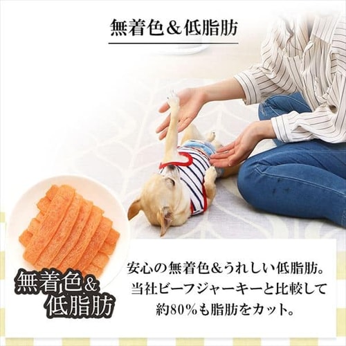 あらびきささみジャーキー 10枚 P-IJ-A10 P539042│アイリス あらびきささみジャーキー 10枚 P-IJ-A10 P539042│アイリス