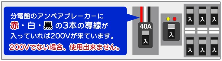 ご購入のエアコンとご自宅のコンセントをご確認下さい