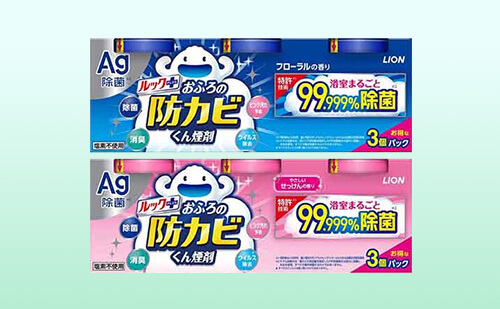 【6個セット】ルックおふろの防カビくん煙剤 3個×2セット