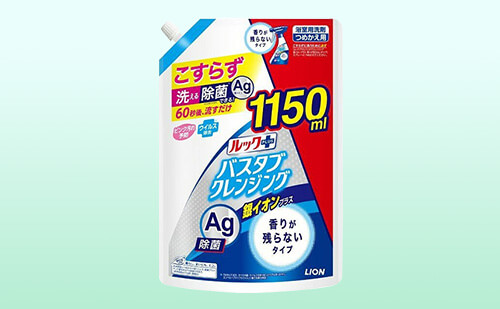 【6個セット】ルックプラス バスタブクレンジング 銀イオンプラス つめかえ用 特大 1150ml?