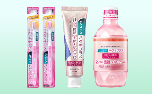 システマ ハグキプラス プレミアム ハミガキ 4点セット