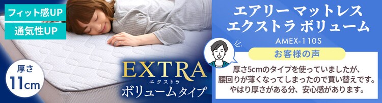 【布団回収サービス無料】マットレス シングル 洗える 高反発 3つ折り 厚さ9? メンズエアリー AMEN90-S14