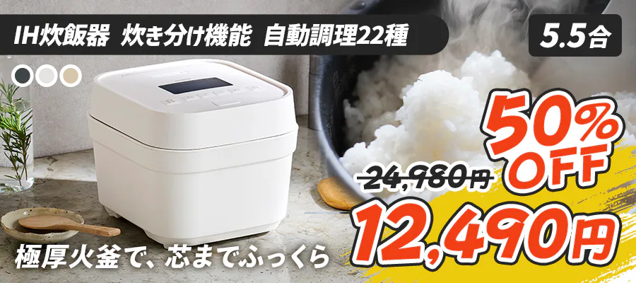 y50OFFSALEIzъ 5.5 IH 50 RC-IGA50-W }j[ ɌΊ zCg