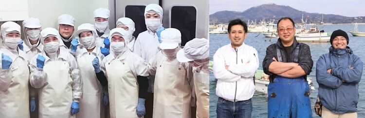 三陸の美味しい海の幸 私たちが心をこめてお届けします