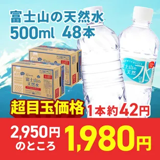 xmR̓VR500ml~48{ xX 1,980~