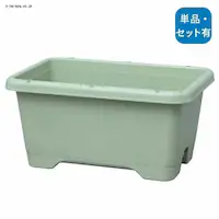 ≪支柱ホルダー6本付き!≫【3個セット】エアーベジタブルプランター 530 ベジタブルグリーン