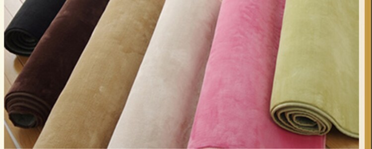 ラグカーペット ヒートプラス2 【190×190cm】 OHM-1919 ピンク7