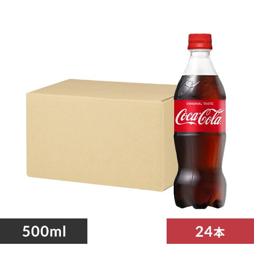 24本】コカ・コーラ コカ・コーラゼロシュガー 500mlPET 7138763