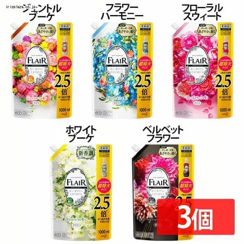 6個セット フレア フレグランス 柔軟剤 つめかえ用 1000ml ベルベットフラワー プラザセレクト アイリスプラザ アイリスオーヤマ公式通販サイト