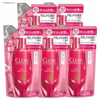 ユニリーバ 【5個】クリア モイスト スカルプシャンプー つめかえ用 300g 【プラザセレクト】