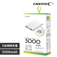 Type-Co͑Ή 5000mAh ^oCobe[ HD2-MBTC5000WH zCgyvUZNgz