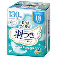 リフレ 超うす安心パッド 羽つき 920539 130cc 18枚【プラザセレクト】