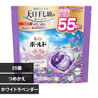 P&G ボールドジェルボール4D心安らぐホワイトラベンダー&ジャスミンの香り つめかえメガジャンボサイズ ホワイトラベンダー【プラザセレクト】