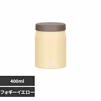サーモス株式会社 真空断熱 スープジャー フォギーイエロー JEF-400 FOY フォギーイエロー【プラザセレクト】