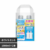 アース製薬 モンダミン プレミアムケア 1000ml×2本 ホワイトミント【プラザセレクト】
