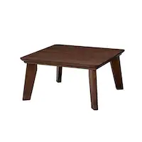 リビングコタツ リノCF80BR ブラウン【時間指定不可】【代引不可】【同梱不可】【プラザセレクト】