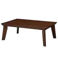 リビングコタツ リノCF120BR ブラウン【時間指定不可】【代引不可】【同梱不可】【プラザセレクト】